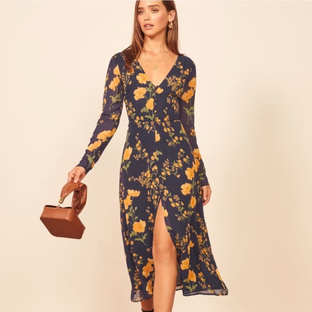 Reformation Orchard Dress In Bernadette Size 2
